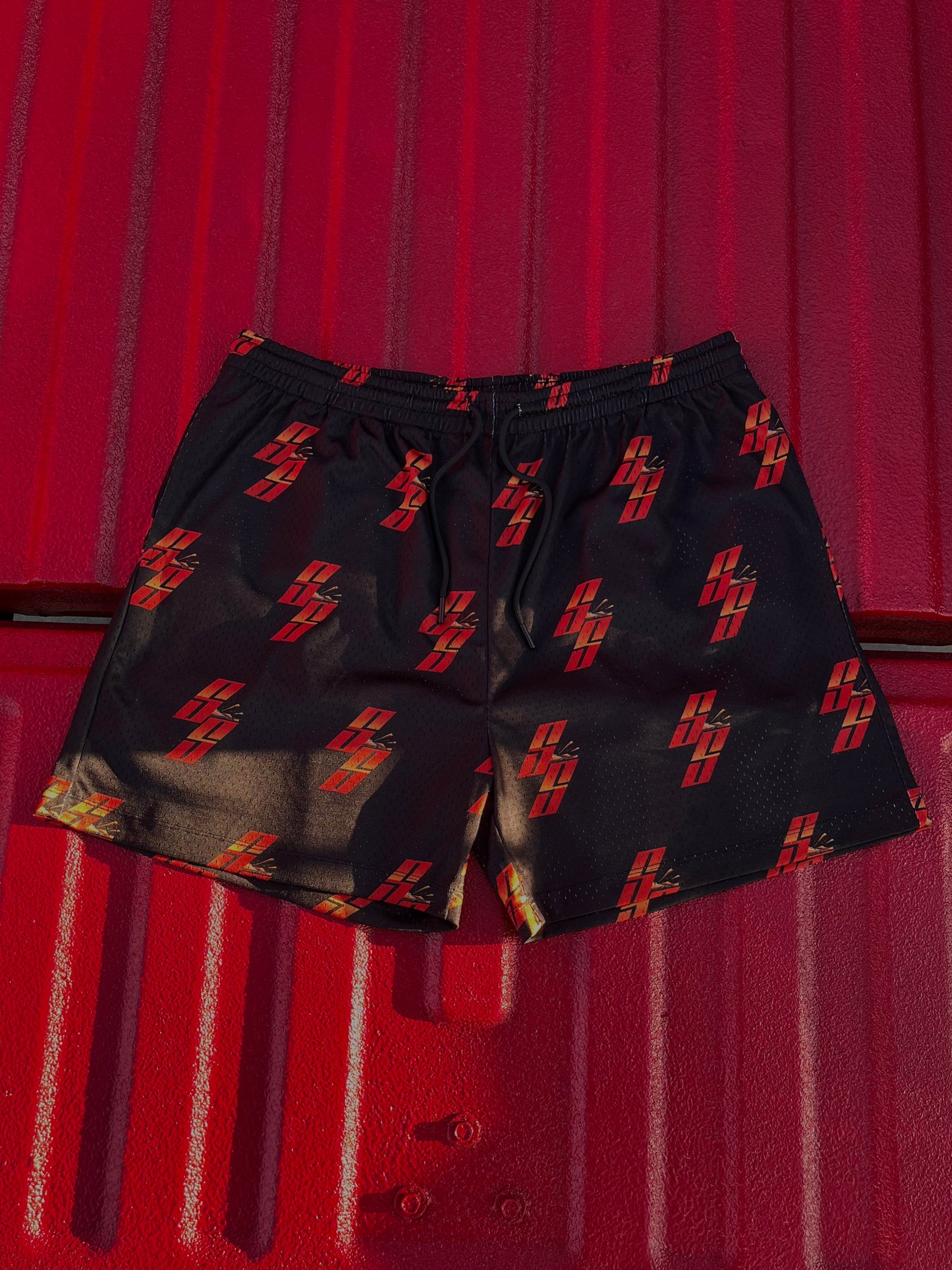 Black Street Skrapers SS Shorts
