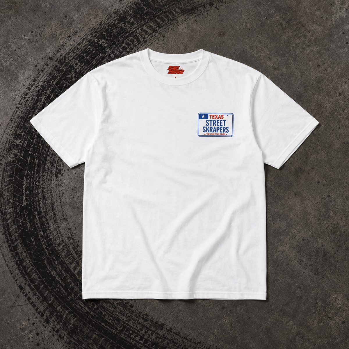 SS License Plate Tee