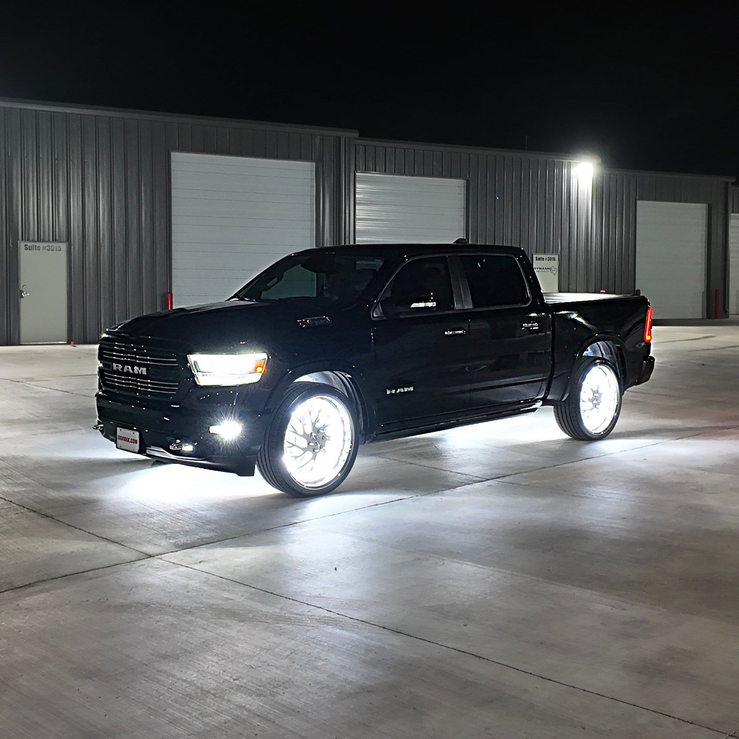 5 Row Pure White Wheel Lights