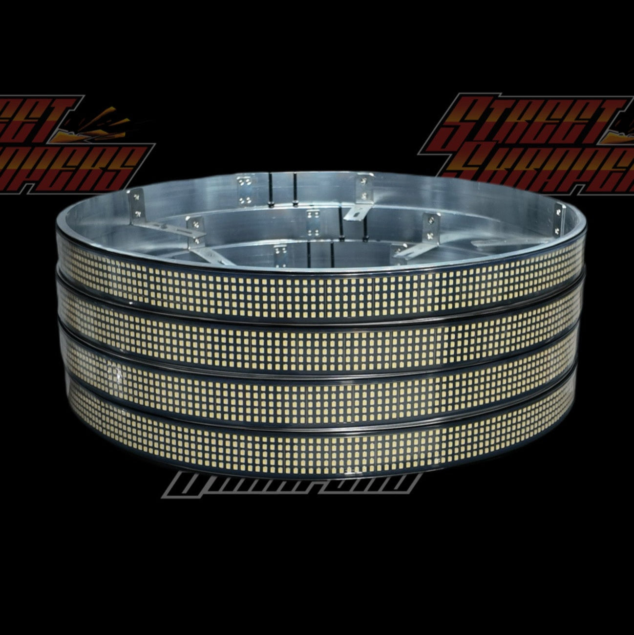 5 Row Pure White Wheel Lights