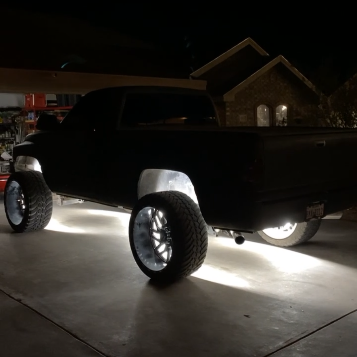 5 Row Pure White Wheel Lights