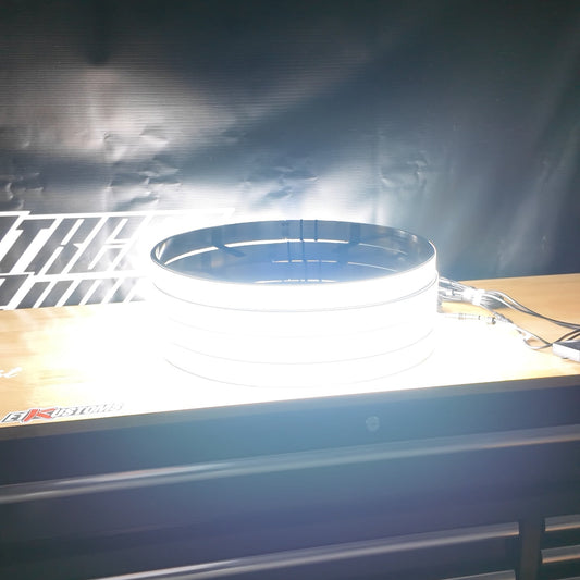 5 Row Pure White Wheel Lights