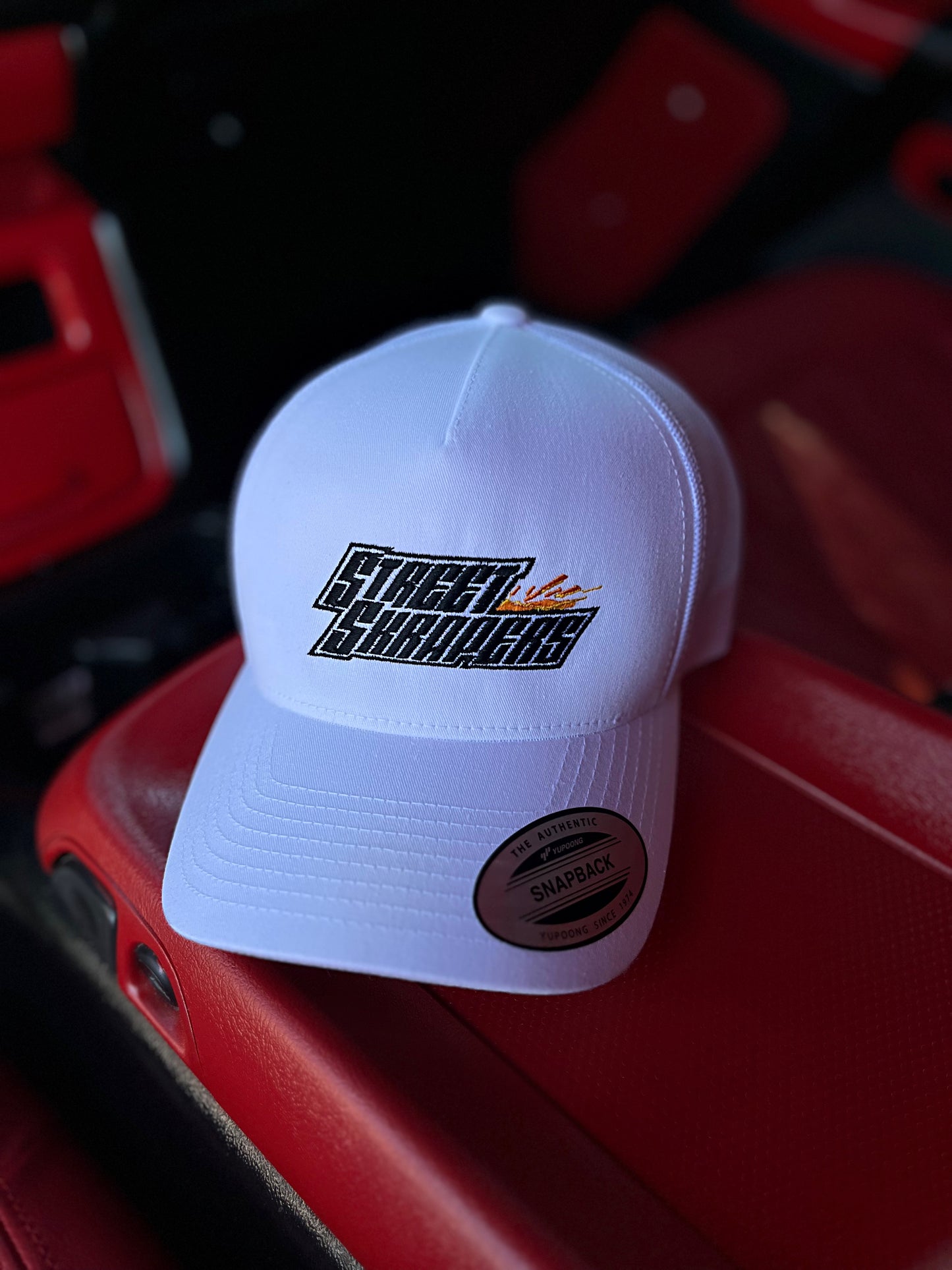 White Street Skrapers Retro Trucker Hat