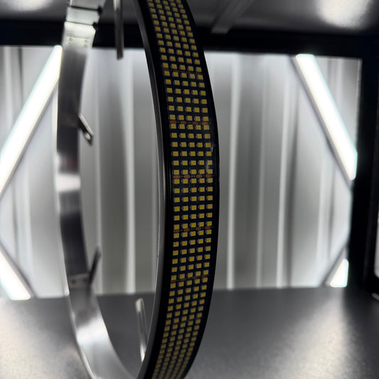 5 Row Pure White Wheel Lights