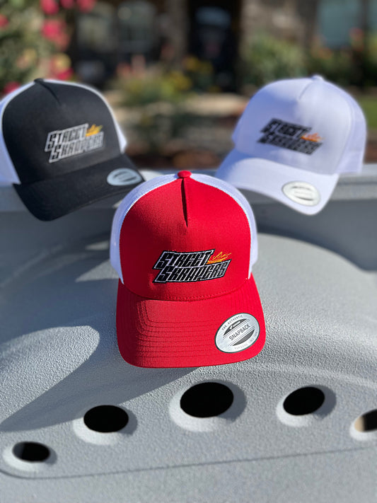 Red Street Skrapers Retro Trucker Hat