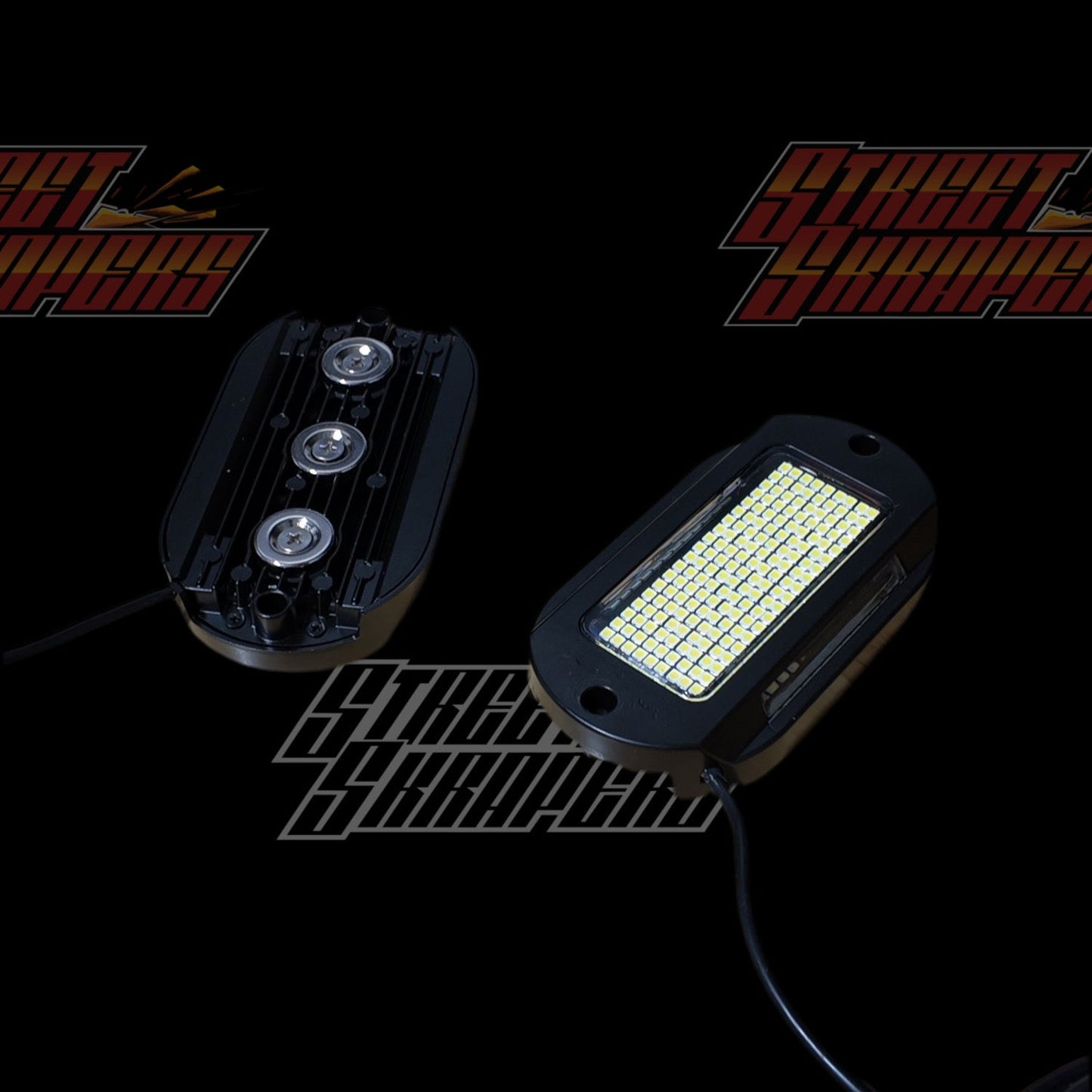 219 LED Pure White Rocklights