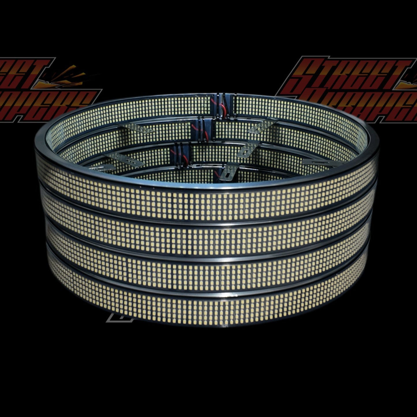 10 Row Pure White Wheel Lights
