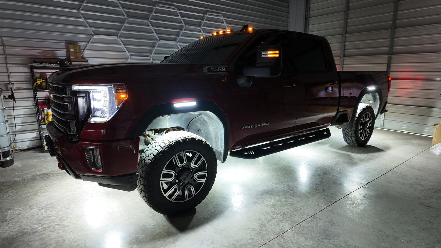 219 LED Pure White Rocklights