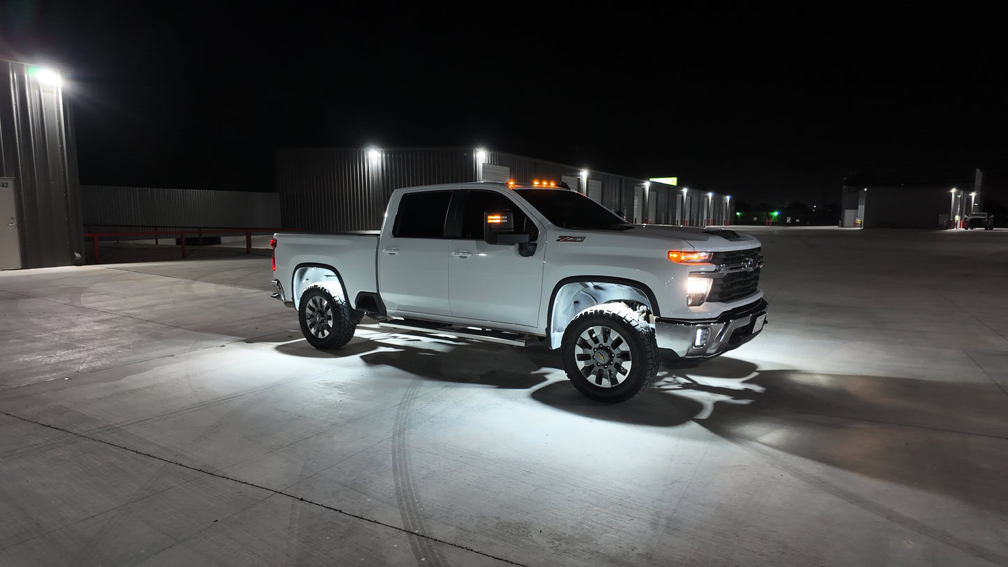 219 LED Pure White Rocklights