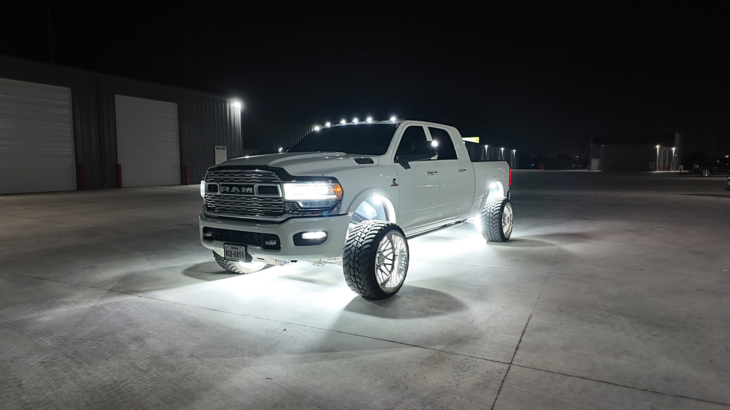 219 LED Pure White Rocklights