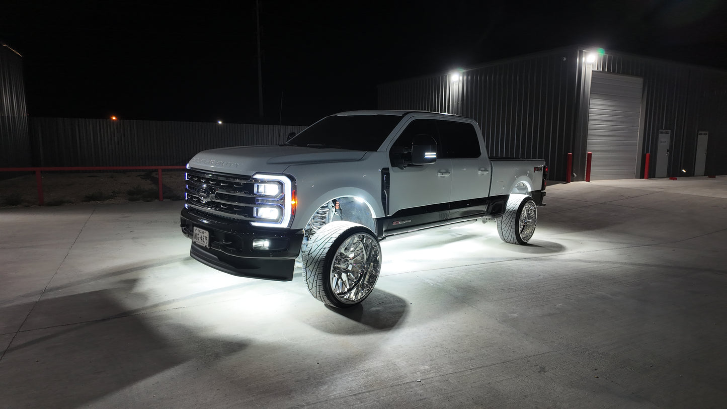 219 LED Pure White Rocklights