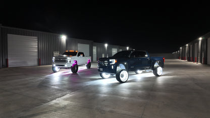 5 Row Pure White Wheel Lights